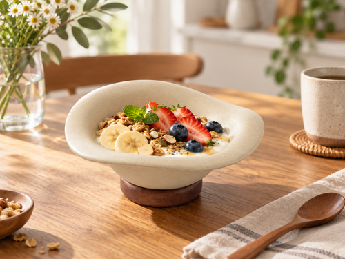 Household Ceramic Fruit Bowl