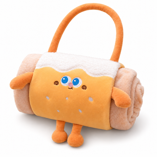 Portable Roll-Up Blanket with Carry Handle